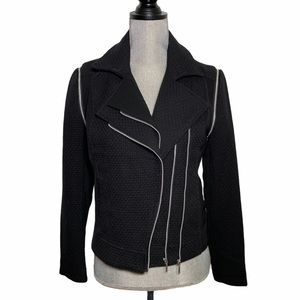 HARVE BERNARD Double Zipper Motor Jacket NWT S